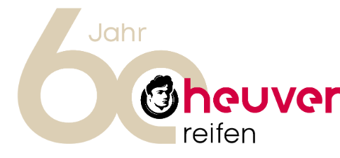 Logo Heuver Reifen 60 jahr