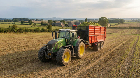 Wie vermeiden Sie Überlastung und Schlupf bei Landwirtschaftsreifen während der Ernte?
